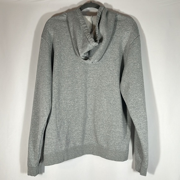 Hurley Grey Logo Pullover Sweater Hoodie - Picture 6 of 6